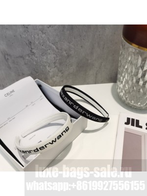 Alexander Wang Headbands 2022 Collection Black