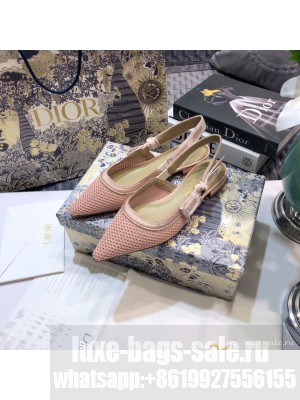 CHRISTIAN DIOR J'ADIOR SLINGBACK BALLERINA FLAT 08