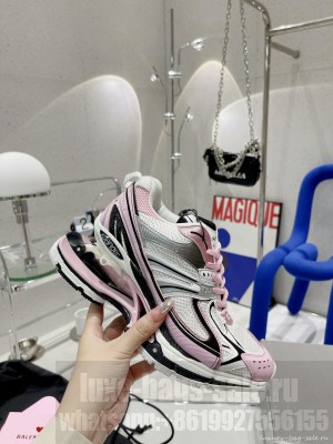 Balenciaga Women's  X-Pander Sneaker in Pink, grey and White mesh and nylon 2022