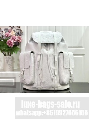 Louis Vuitton CHRISTOPHER BACKPACK PM M53286 2019 White