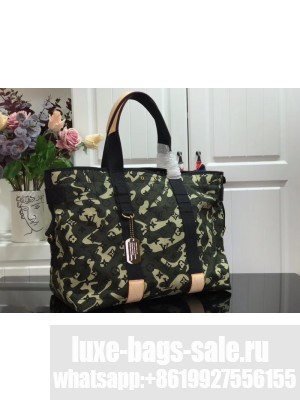 Louis Vuitton Monogramouflage Tray Hnad Bag Ltd Canvas M95783