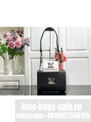 Louis Vuitton TWIST MM M55683 Black/White