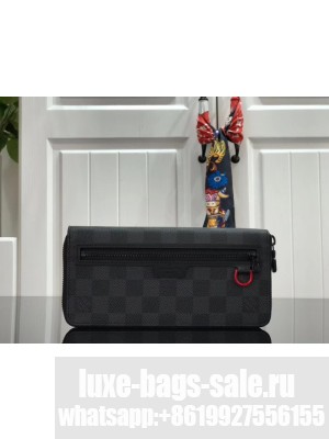 Louis Vuitton UTILITY ZIPPY WALLET N60355