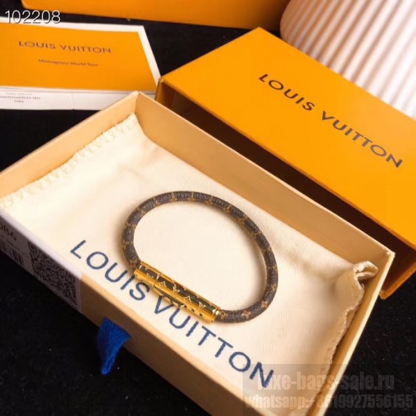 Shop Louis Vuitton MONOGRAM Lv confidential bracelet (M6334E