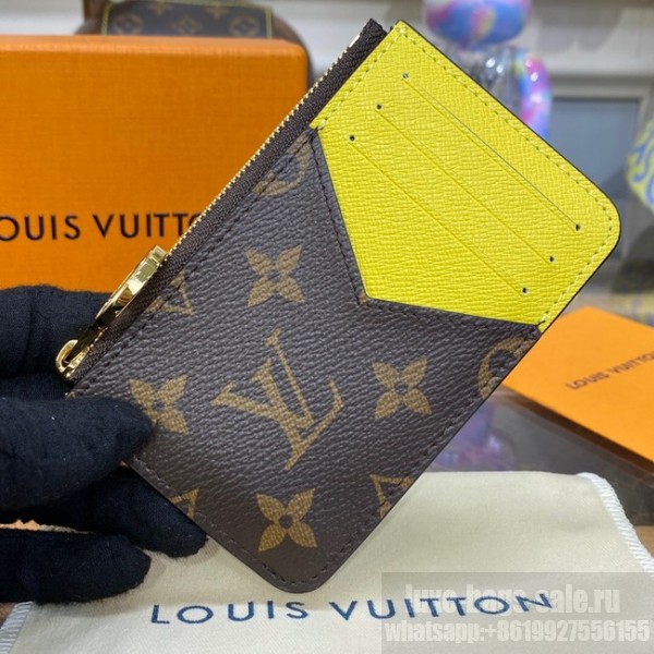 Louis Vuitton M81882 Romy Card Holder - Yellow Color