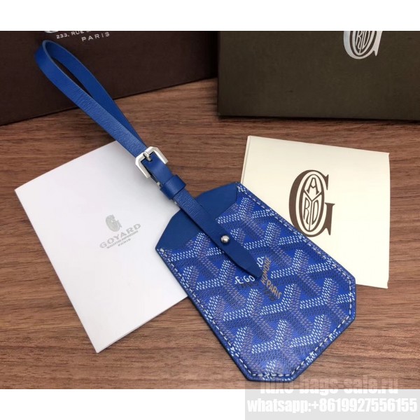 Goyard luggage online tag